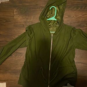 Dark green jacket